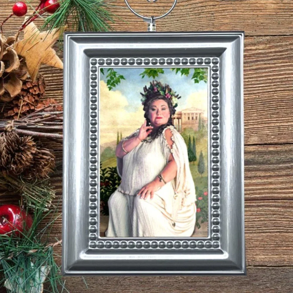 Harry Potter Hogwarts Gryffindor House The Fat Lady Christmas Tree‎ Ornament